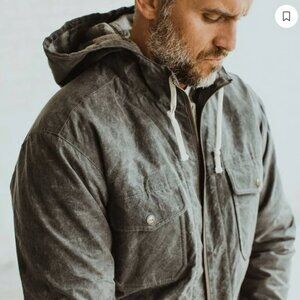 Taylor Stitch | The Winslow Parka | Slate wax Canvas